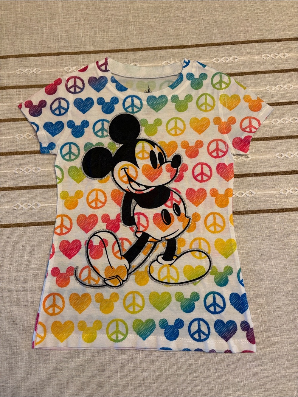 Rainbow Mickey Mouse Graphic Tee